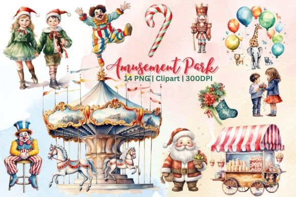 Amusement Park Watercolor: An Embroidery Review